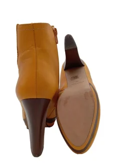 Stiefeletten>Tuva&Linn Reißverschluss-Stiefeletten Größe 39 hellorange