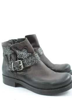 Reißverschluss-Stiefeletten Größe 37-La Mora Feliz Clearance