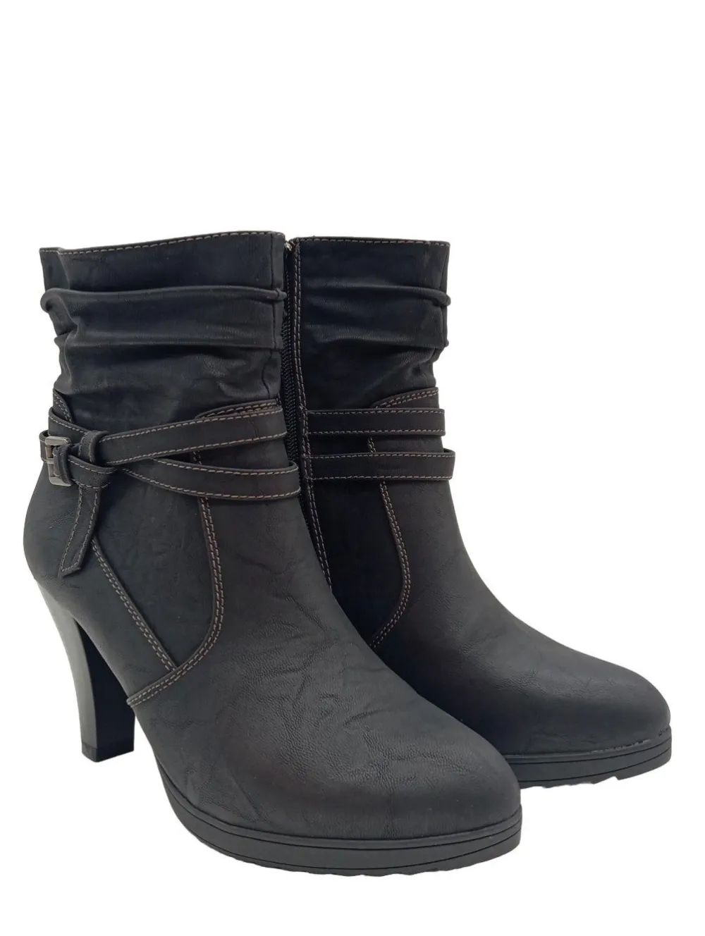 Reißverschluss-Stiefeletten Größe 38-CityLine Best