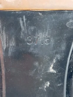 Reißverschluss-Stiefeletten Größe 37,5-Cafu00e9 Noir Clearance