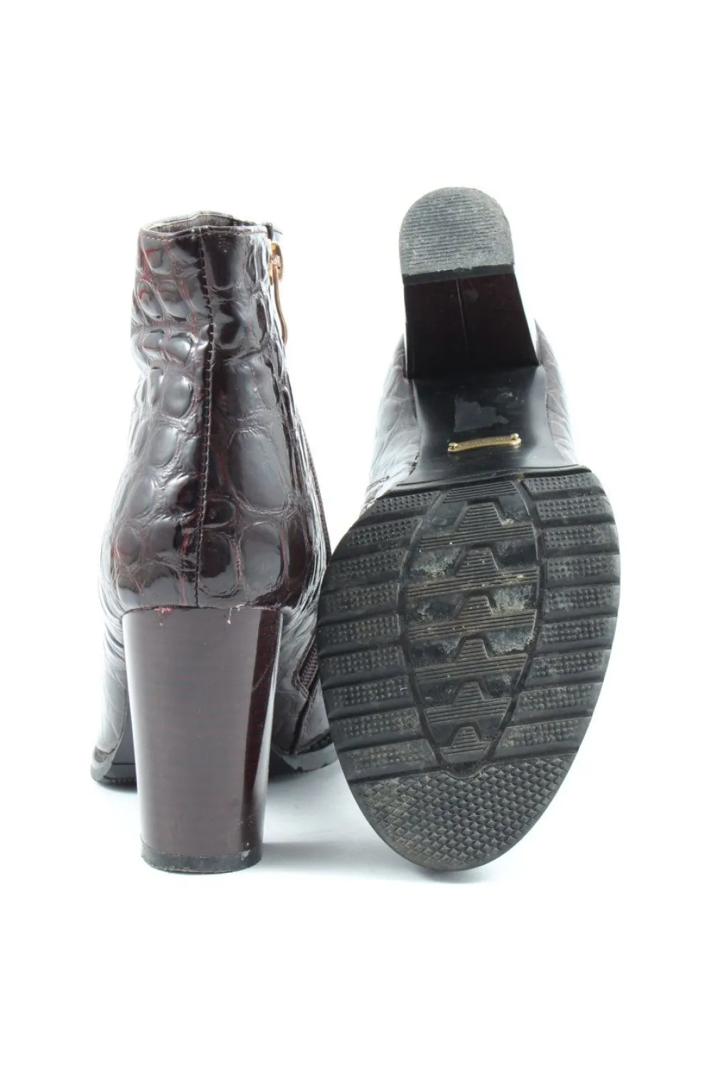 Stiefeletten>Bacardi Reißverschluss-Stiefeletten Größe 37 schwarzpink