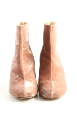 Stiefeletten>Zara Basic Reißverschluss-Stiefeletten Größe 39 braun