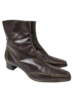 Stiefeletten>Paul Green Reißverschluss-Stiefeletten Größe 35 braun