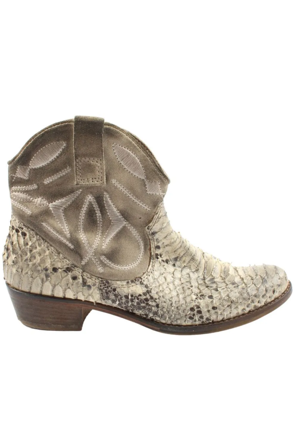 Reißverschluss-Stiefeletten Größe 38-Manas design New