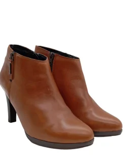 Stiefeletten>Cypres Reißverschluss-Stiefeletten Größe 41 braun