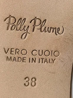 Reißverschluss-Stiefeletten Größe 38-Polly Plume Hot