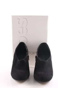 Stiefeletten>Topshop Reißverschluss-Stiefeletten Größe 40 schwarzbraun