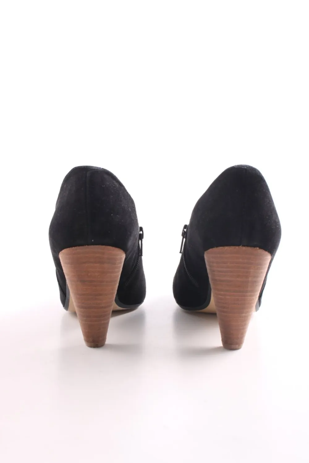 Stiefeletten>Topshop Reißverschluss-Stiefeletten Größe 40 schwarzbraun