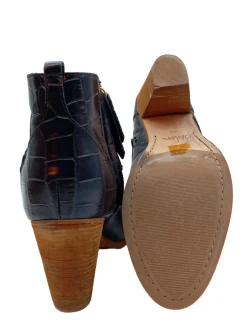 Reißverschluss-Stiefeletten Größe 40-Boden