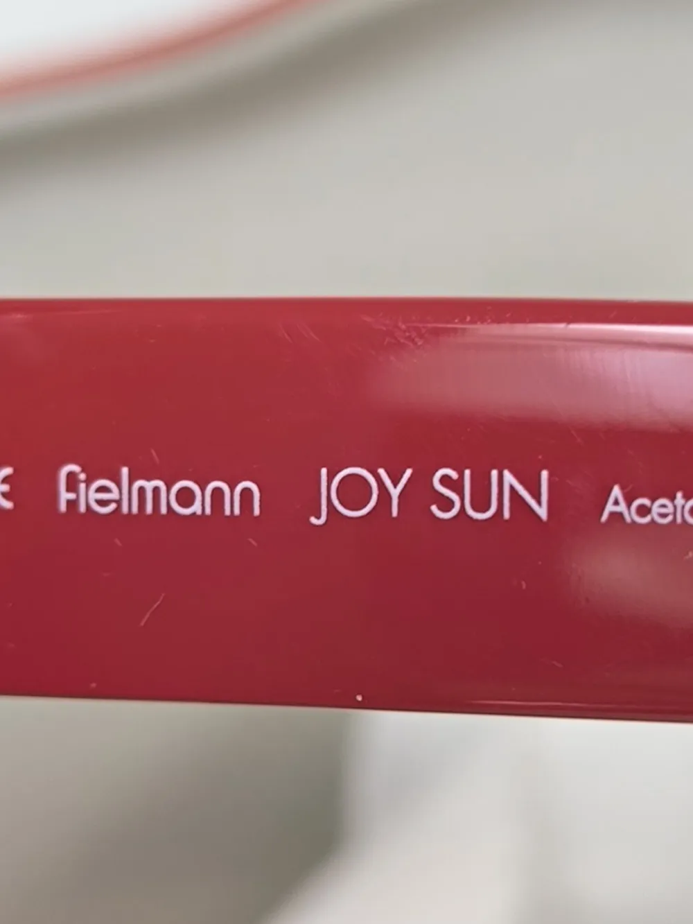 Sonnenbrillen>Fielmann Retro Brille rot