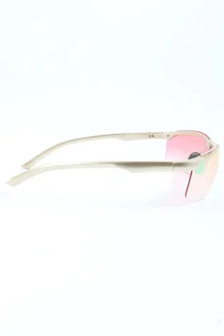 Sonnenbrillen> Retro Brille silberfarben