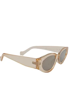 Sonnenbrillen>H&M Retro Brille wollweiß