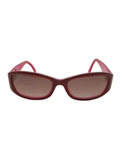 Sonnenbrillen>Bluebay Retro Brille rot