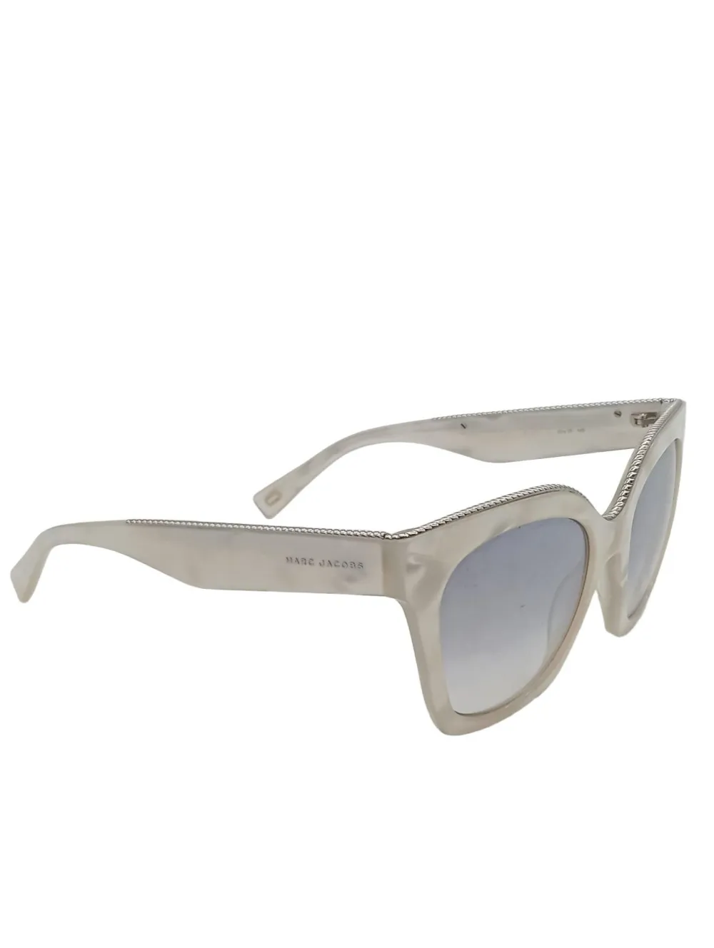 Sonnenbrillen>Marc Jacobs Retro Brille weiß
