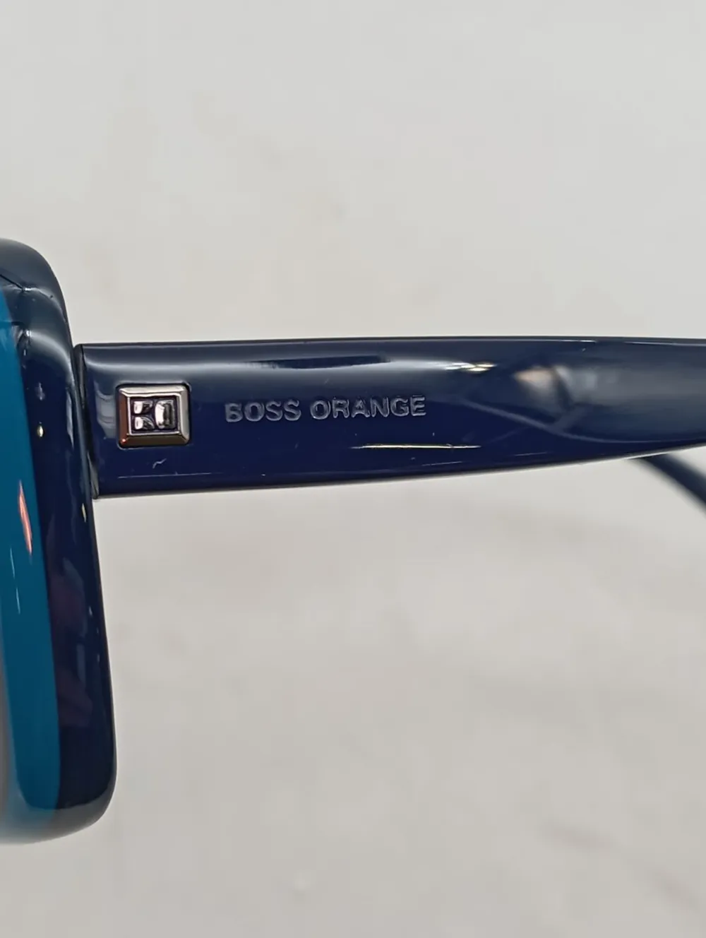 Sonnenbrillen>Boss Orange Retro Brille blau