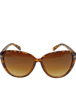 Sonnenbrillen>Pfeffinger Retro Brille braunhellorange