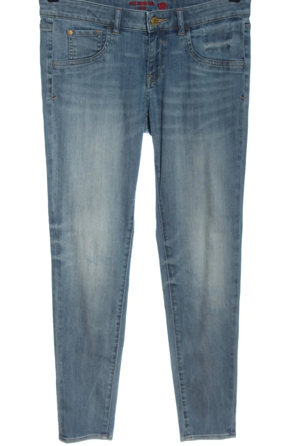 Jeans>Tribeca New York Röhrenjeans Größe 38 blau