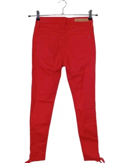Jeans>Tommy Hilfiger Röhrenjeans Größe 34 rot