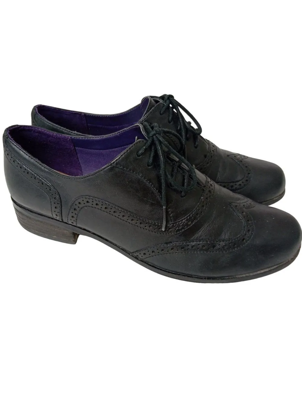 Businessschuhe>Clarks Richelieus Größe 40 schwarz