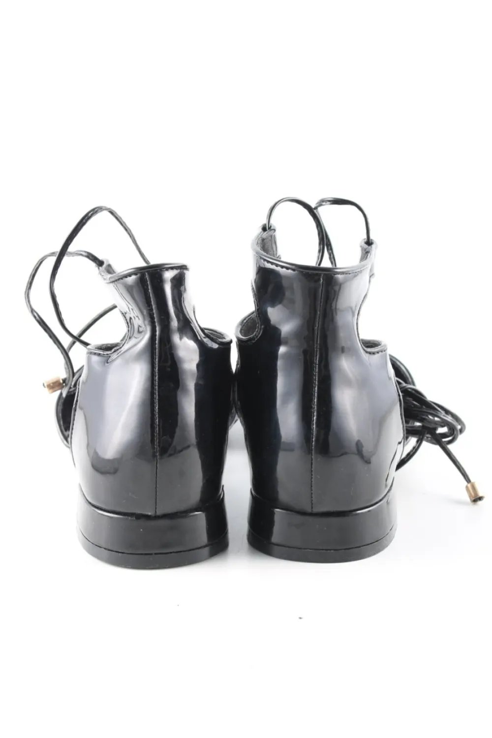 Ballerinas>Asos Riemchen Ballerinas Größe 38 schwarz