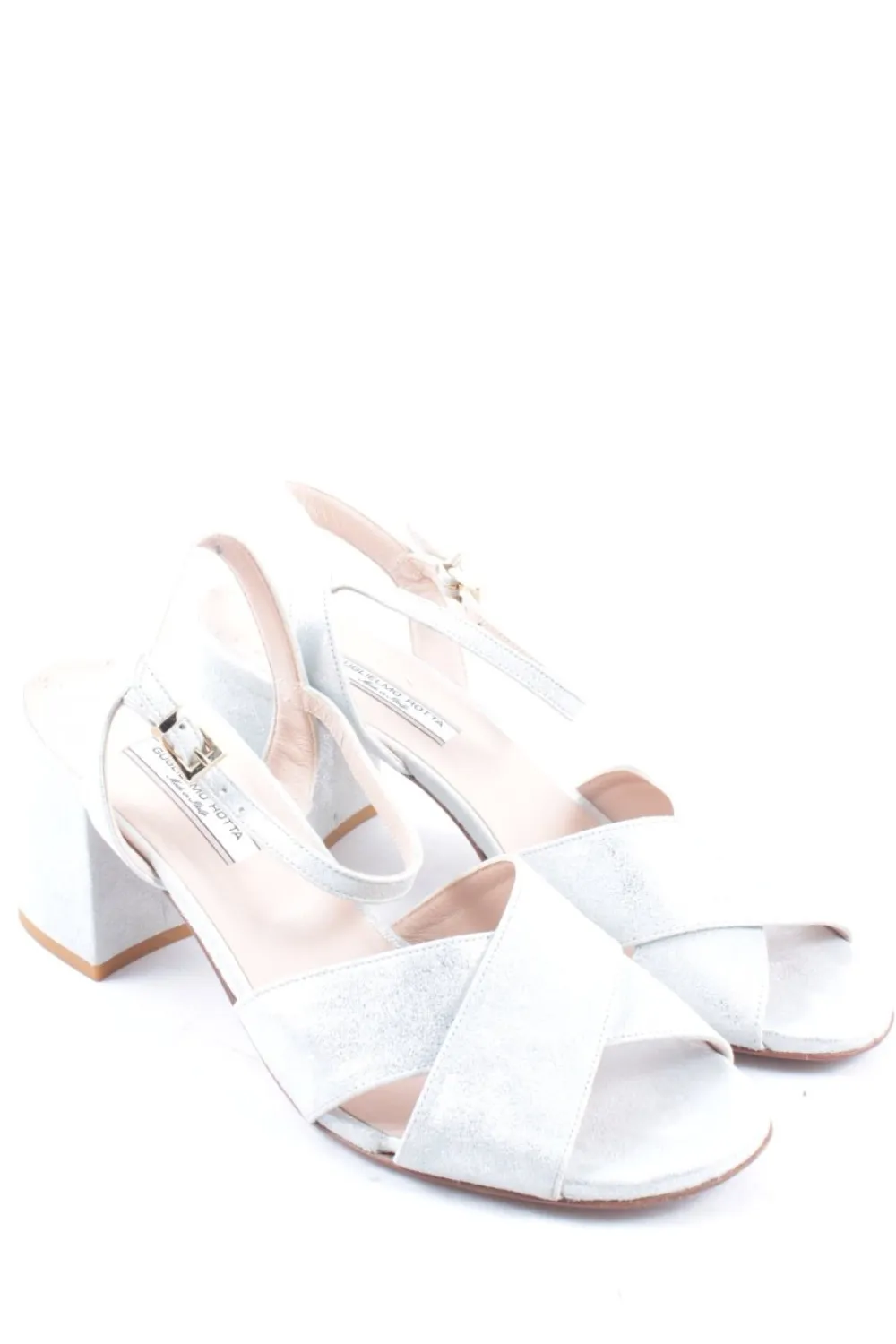 Riemchen-Sandalen Größe 39,5-Guglielmo Rotta Clearance