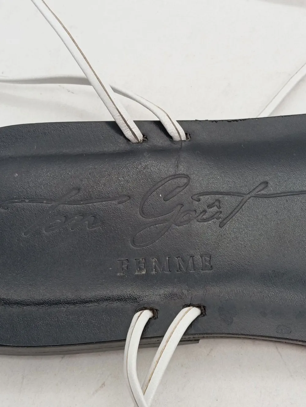 Riemchen-Sandalen Größe 39-Ton Gou00fbt Clearance