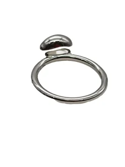 Ringe>Pandora Ring mit Zierstein Größe 54 silberfarben