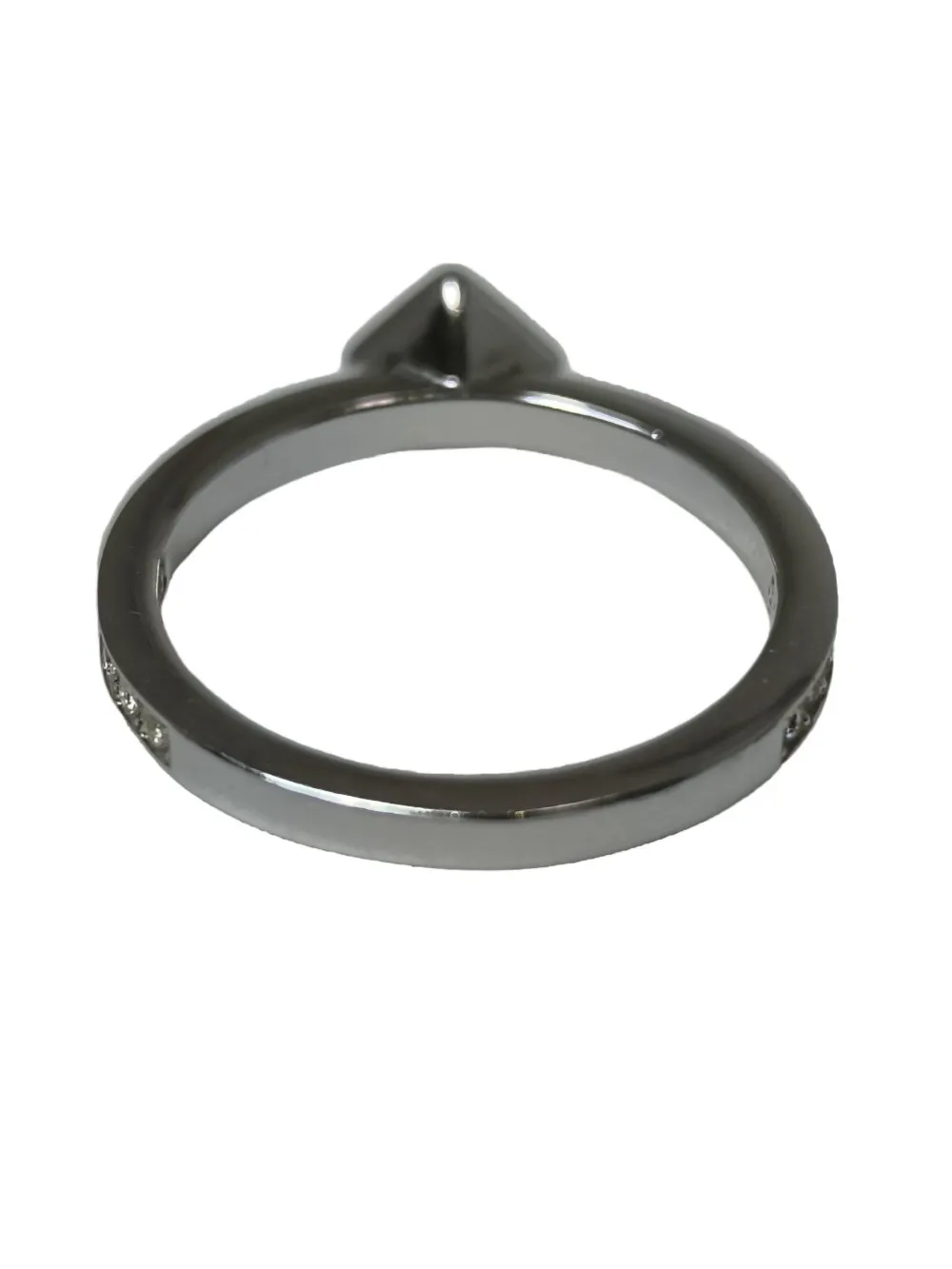 Ringe>Swarovski Ring mit Zierstein Größe 55 silberfarben