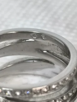 Ring mit Zierstein Größe 58-Svarowski