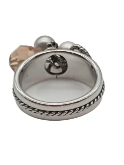 Ring mit Zierstein Größe 54-Fossil Sale