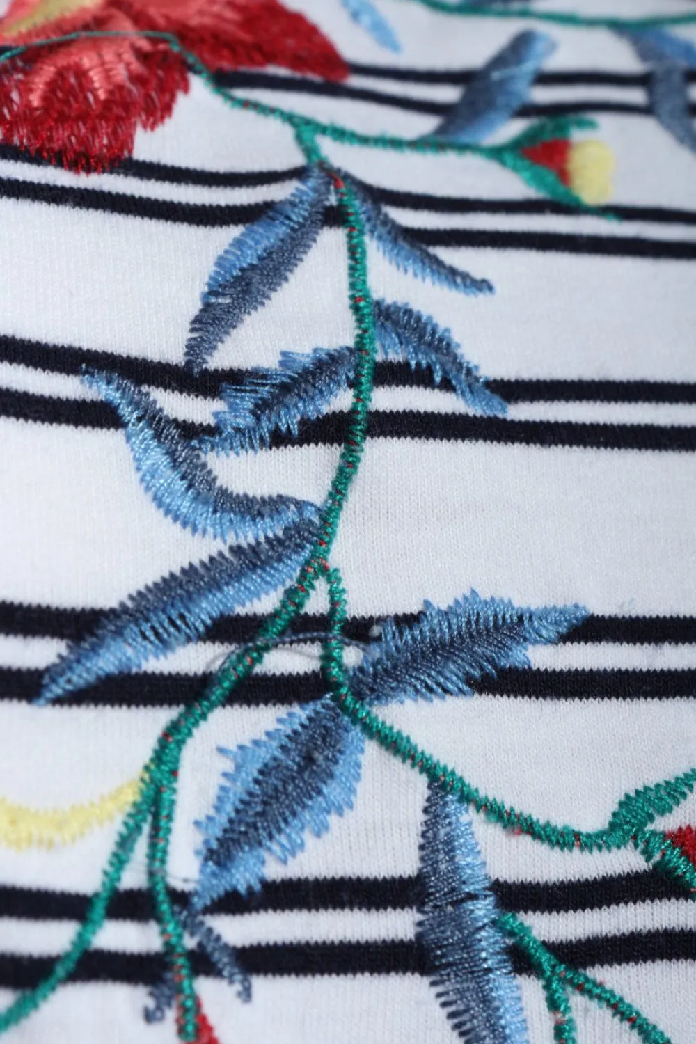 Shirts>Zabaione Ringelshirt Größe 38 weißblau