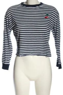 Shirts>H&M Divided Ringelshirt Größe 34 blauweiß