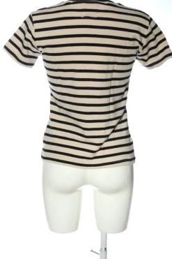 Shirts>Geographical Norway Rippshirt Größe 40 cremeschwarz