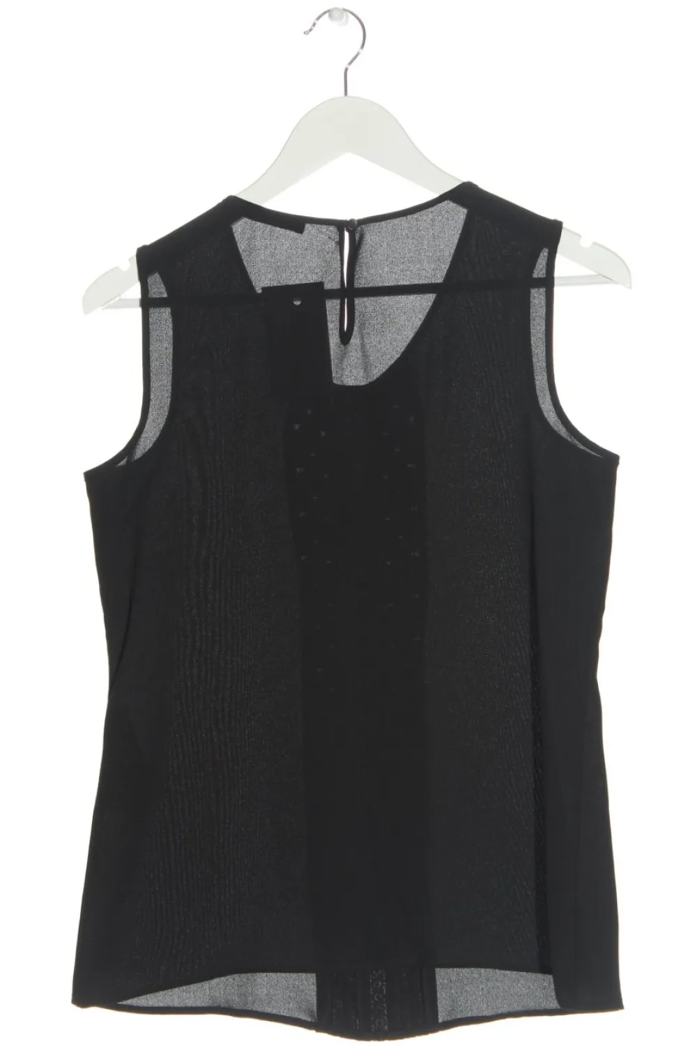 Blusen>Esprit ärmellose Bluse Größe 36 schwarz