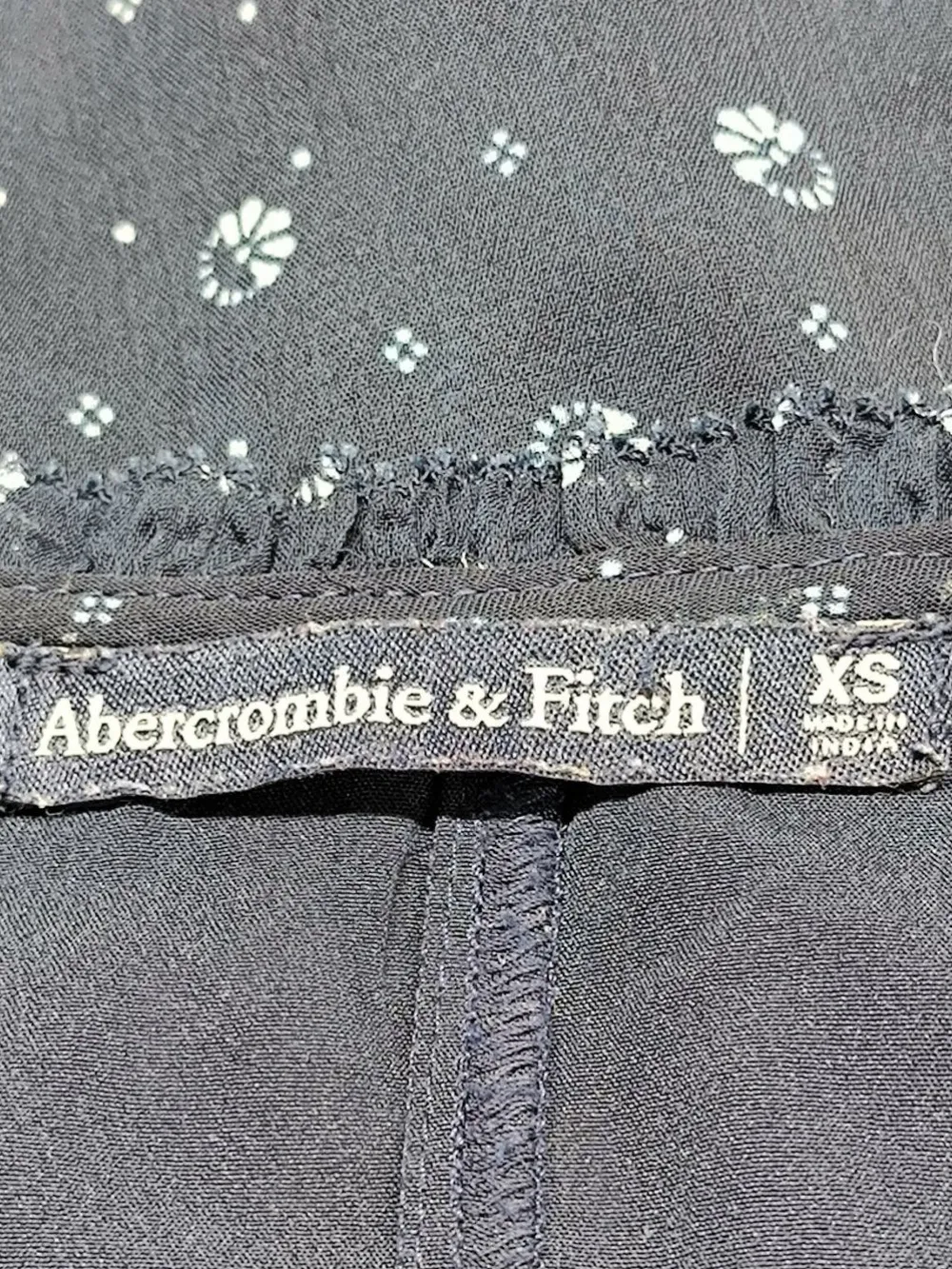 ärmellose Bluse Größe 34-Abercrombie & Fitch New