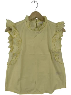 Blusen>H&M ärmellose Bluse Größe 34 blassgelb