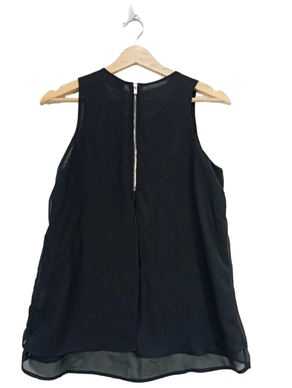 Blusen>Yessica ärmellose Bluse Größe 36 schwarz