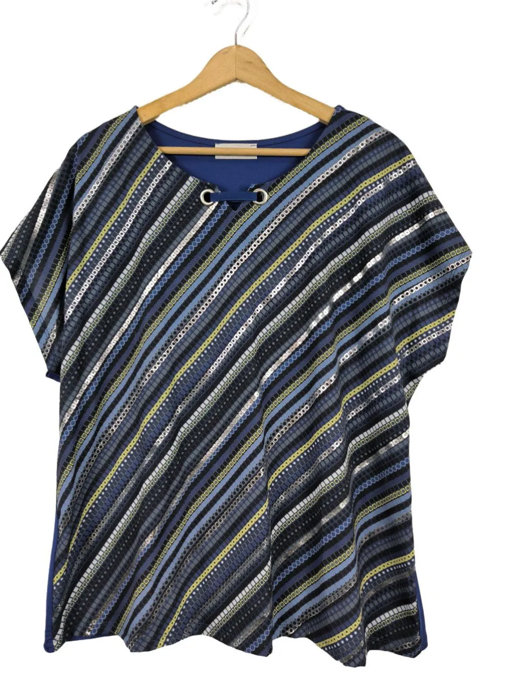 Blusen>Helena Vera ärmellose Bluse Größe 48