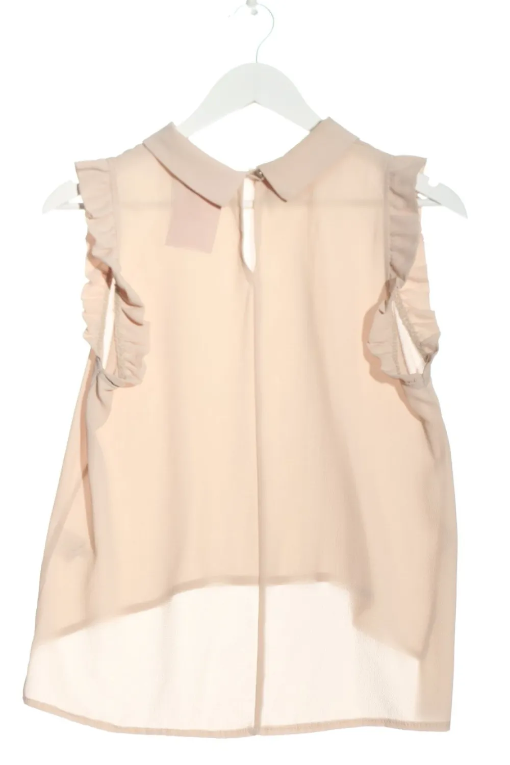 Blusen>King Kong ärmellose Bluse Größe 38 creme