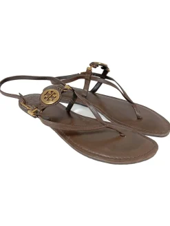 Sandalen>Tory Burch Römer-Sandalen Größe 42 braun
