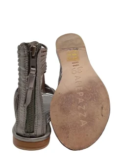 Sandalen>Apepazza Römer-Sandalen Größe 39 silberfarben