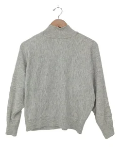Pullover>H&M Rollkragenpullover Größe 36 hellgrau