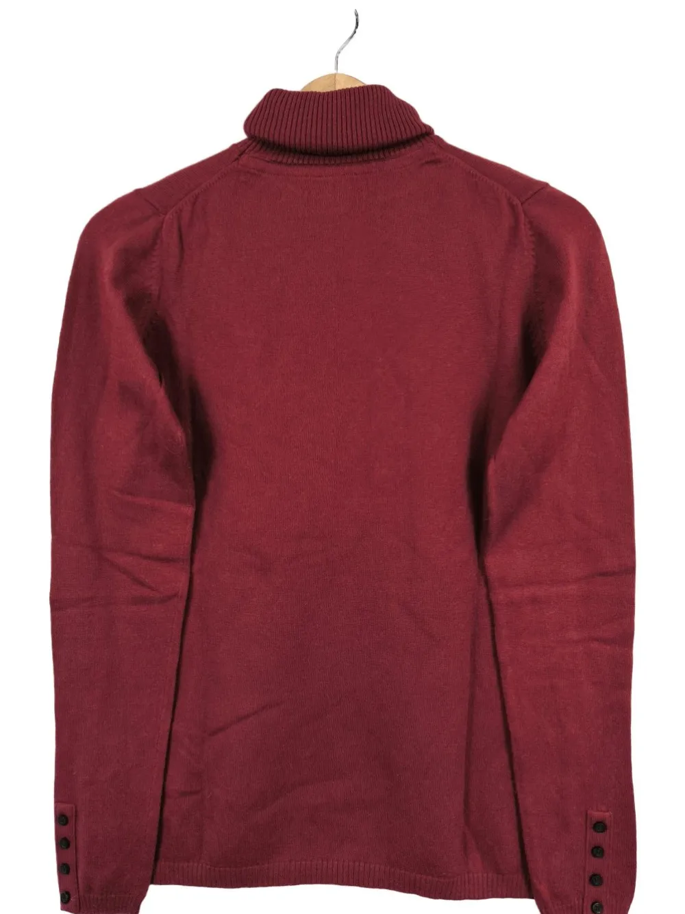 Pullover>Soccx Rollkragenpullover Größe 36 rot