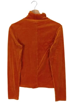 Shirts>Forte Forte Rollkragenshirt Größe 38 hellorange