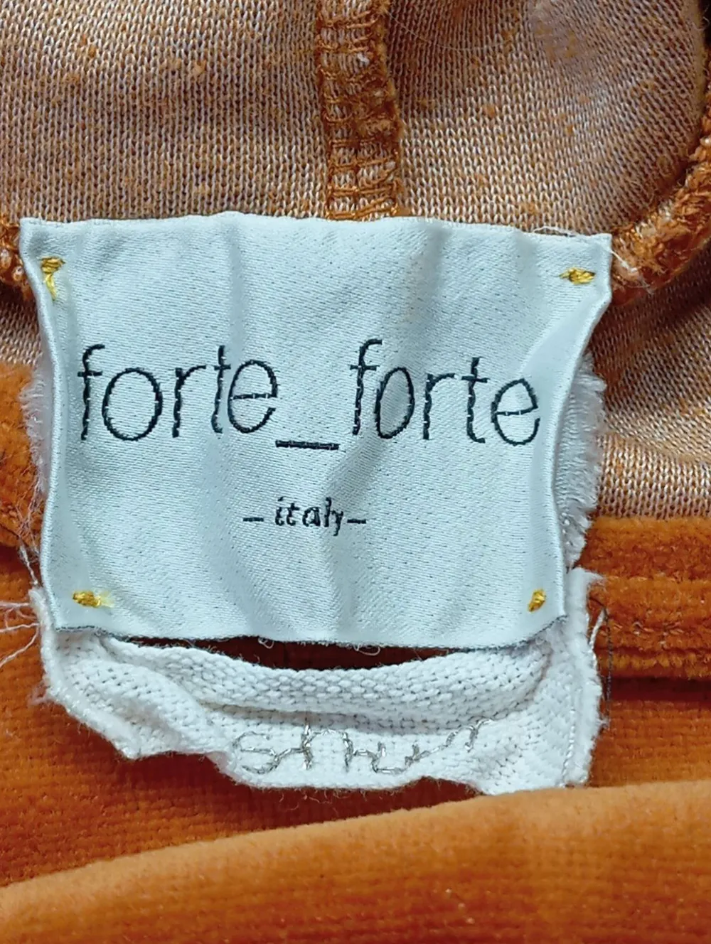 Shirts>Forte Forte Rollkragenshirt Größe 38 hellorange