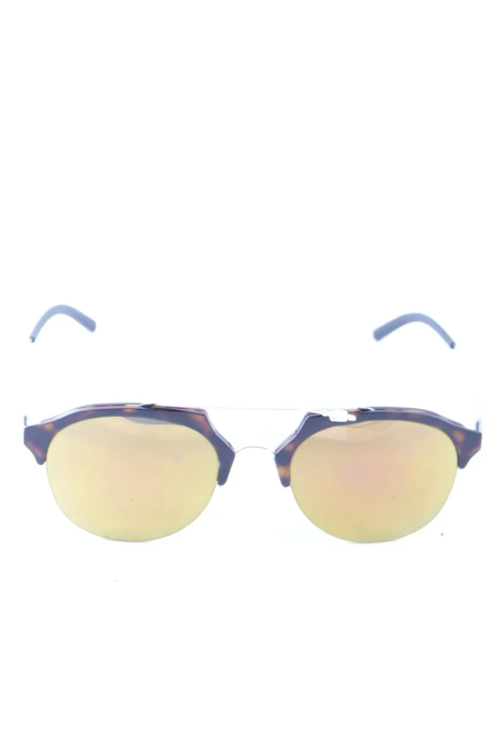 Sonnenbrillen> runde Sonnenbrille braundunkelbraun