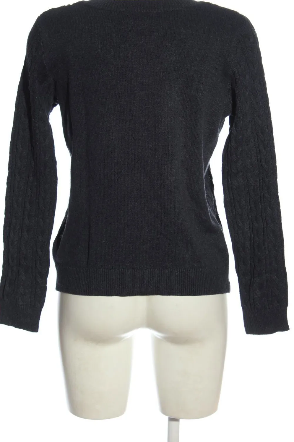 Pullover>H&M Rundhalspullover Größe 38 hellgrau