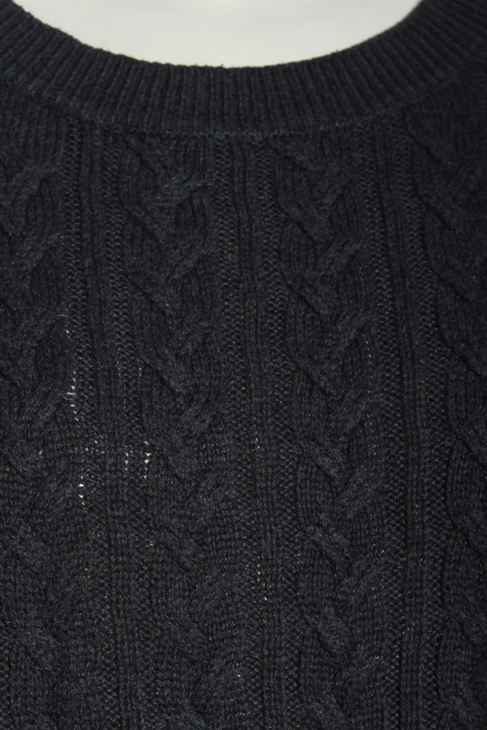 Pullover>H&M Rundhalspullover Größe 38 hellgrau