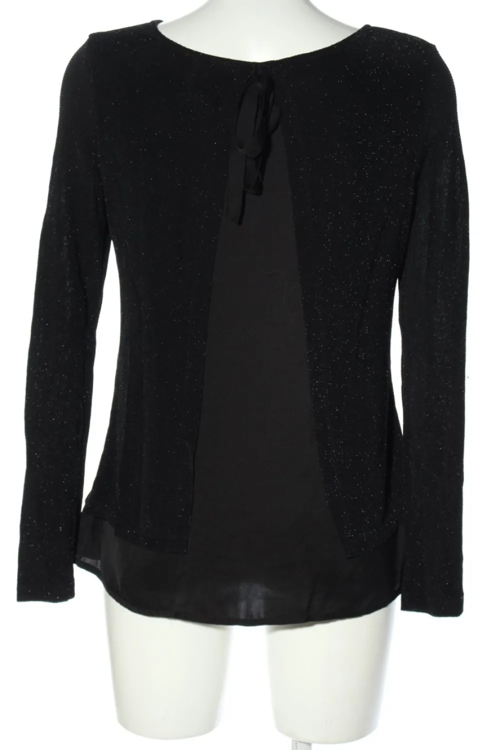 Pullover>Promod Rundhalspullover Größe 38 schwarz