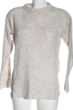 Pullover>H&M Divided Rundhalspullover Größe 34 hellgrauwollweiß